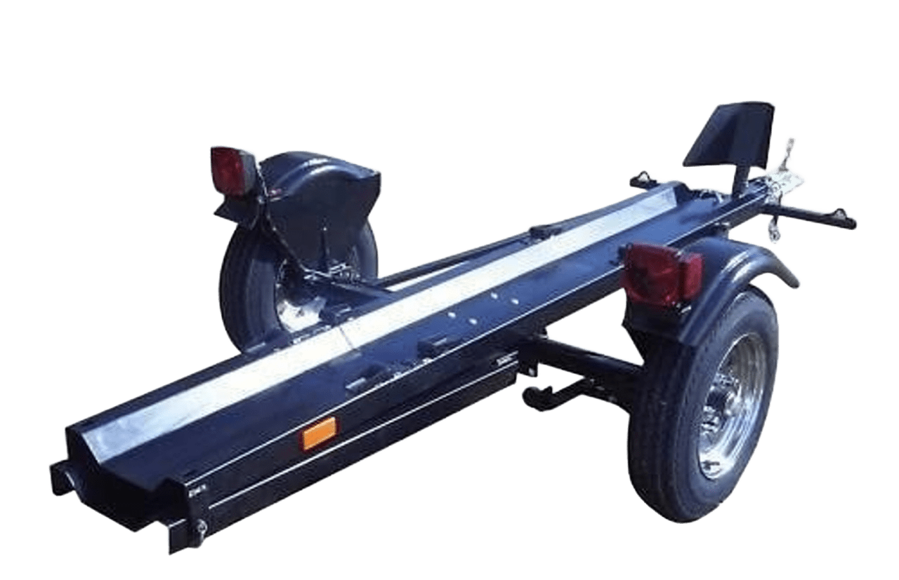 ACE Single Rail Folding Motorcycle Trailer