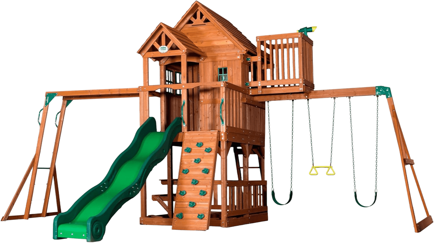 Backyard Discovery Skyfort II Swing Set