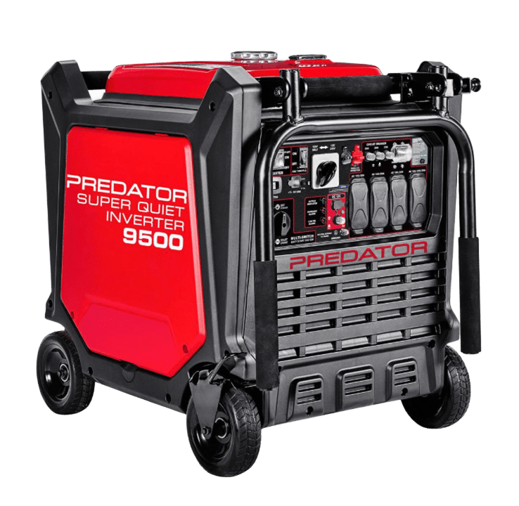 Predator 9500 Watt Super Quiet Inverter Generator with Co Secure Technology