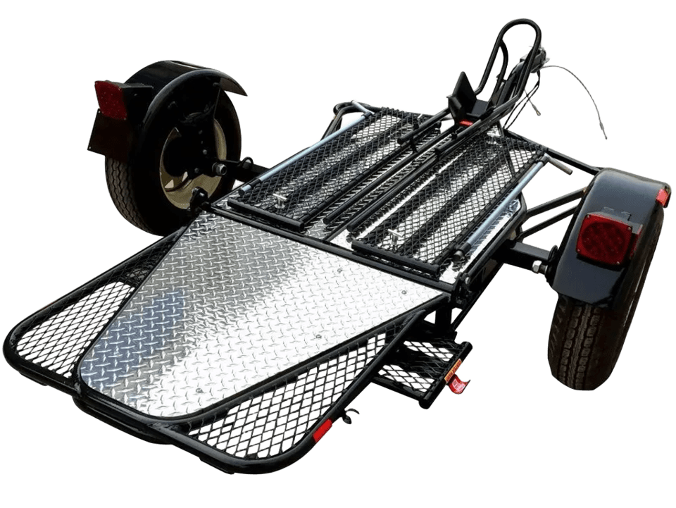 Single Rail Motorcycle Trailer