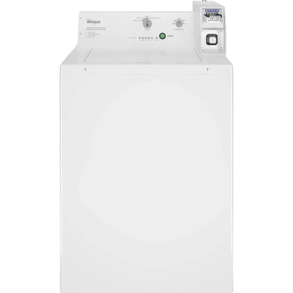 Whirlpool – 3.3 Cu. Ft. High Efficiency Top Load Washer with Deep-Water Wash System – White